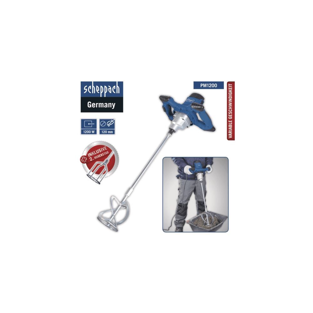 Produktbild SCHEPPACH Handrührgerät PM1200 230V 50Hz 1200W bild 4