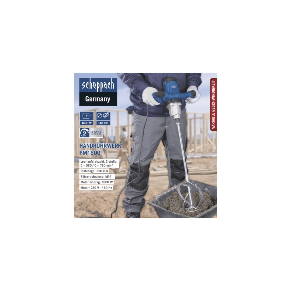 Produktbild SCHEPPACH Handrührgerät PM1600 bild 4