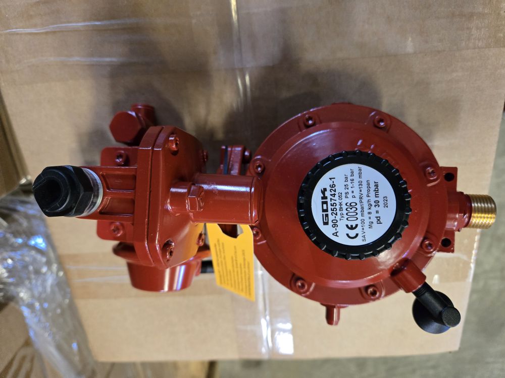 Produktbild PRAMAC Gasdruckminderer Propan 29 mbar für Stromerzeuger bild 1