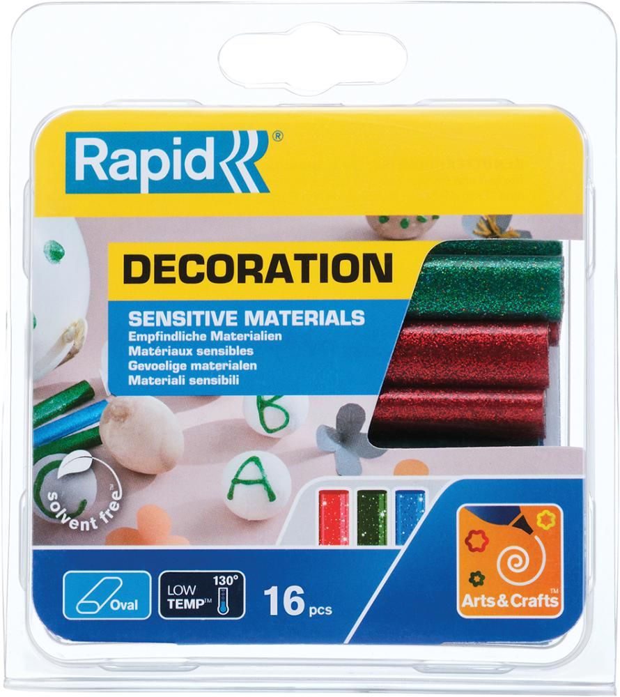 Produktbild Rapid Heißklebesticks Glitzer Durchmesser 9 mm