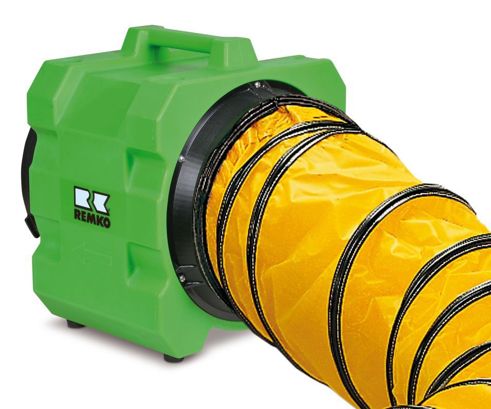 Produktbild Remko Hochleistungs Ventilator RAV 35 Luftentfeuchter mit Axial Ventilator Warmluftschlauch bild 4