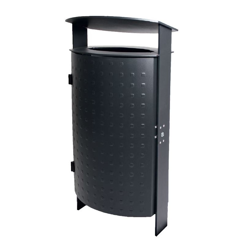 Produktbild Renner Abfallbehälter 70 l und 1500 mm RAL5013 einbetonierbar