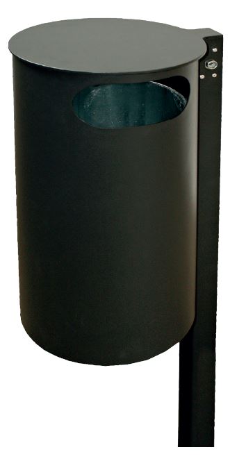 Produktbild Renner Abfallbehälter 60 l RAL5013 zum Einbetonieren