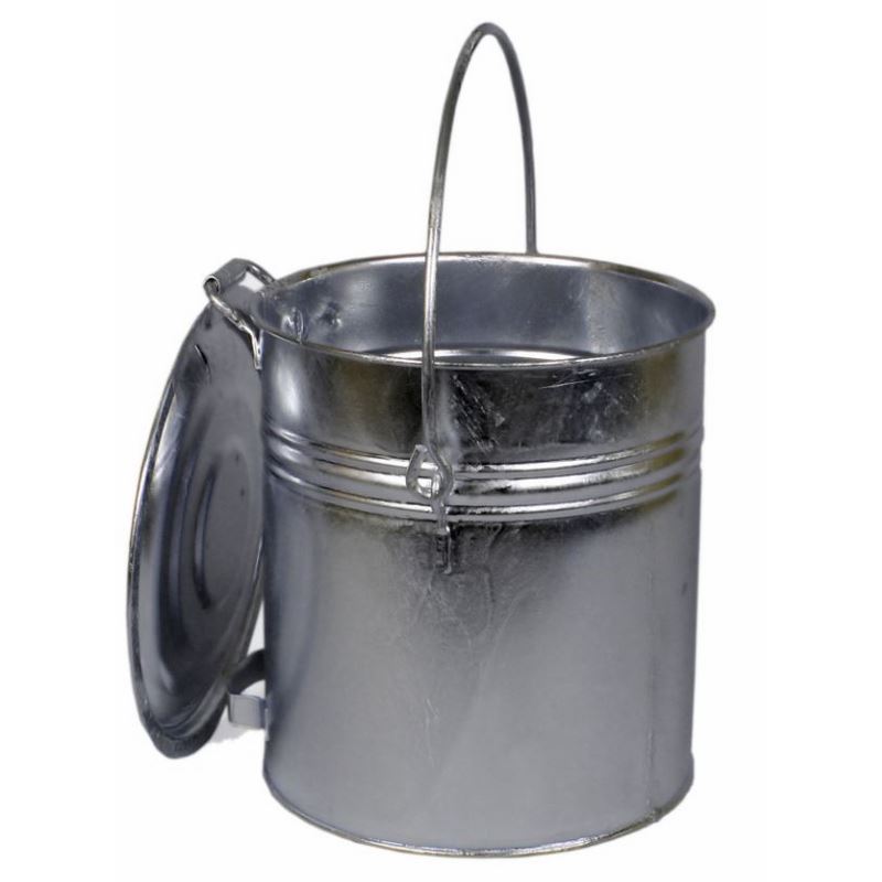 Produktbild Renner Mülleimer zylindrisch 30L mit Scharnierdeckel