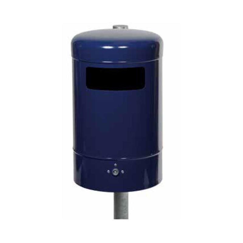 Produktbild Renner Rund Abfallbehälter 50L Feuerverzinkt