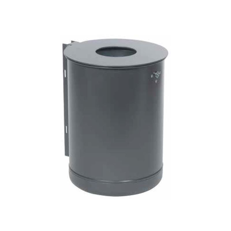 Produktbild Renner Rund Abfallbehälter 35L Feuerverzinkt ungelocht