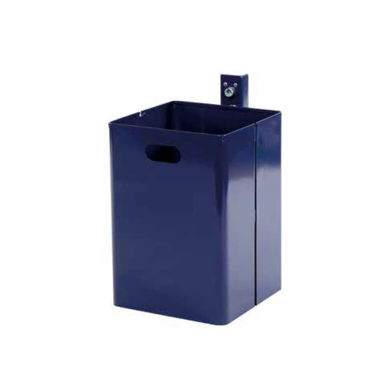 Produktbild Renner Rechteck Abfallbehälter Pulverbeschichtet RAL5013 40L ohne Haube