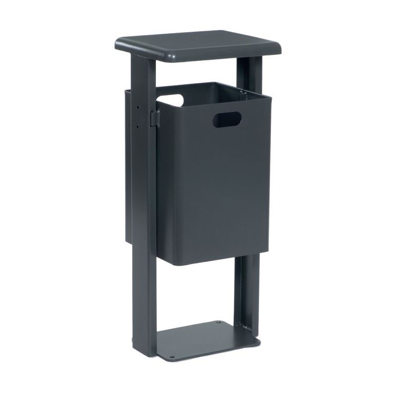 Produktbild Renner Rechteck Standabfallbehälter 40L Feuerverzinkt DB703