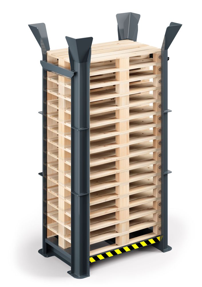 Produktbild RR Paletten Richtgestell Typ RRG-15 RAL 5018 bild 2