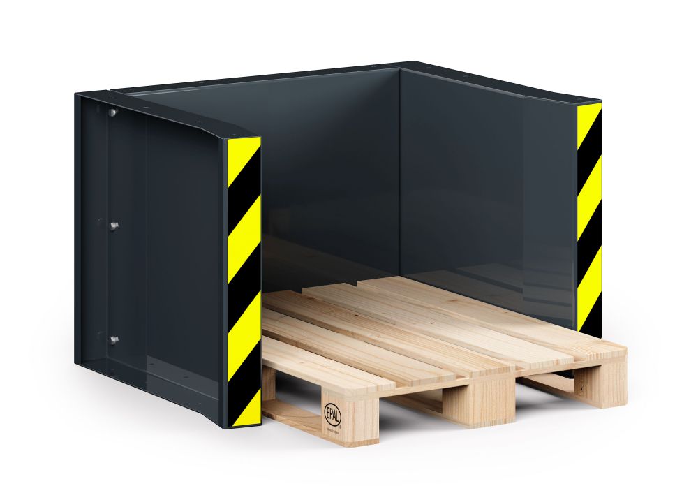 Produktbild RR Paletten Stapel Station Typ RPS-05 RAL 7016