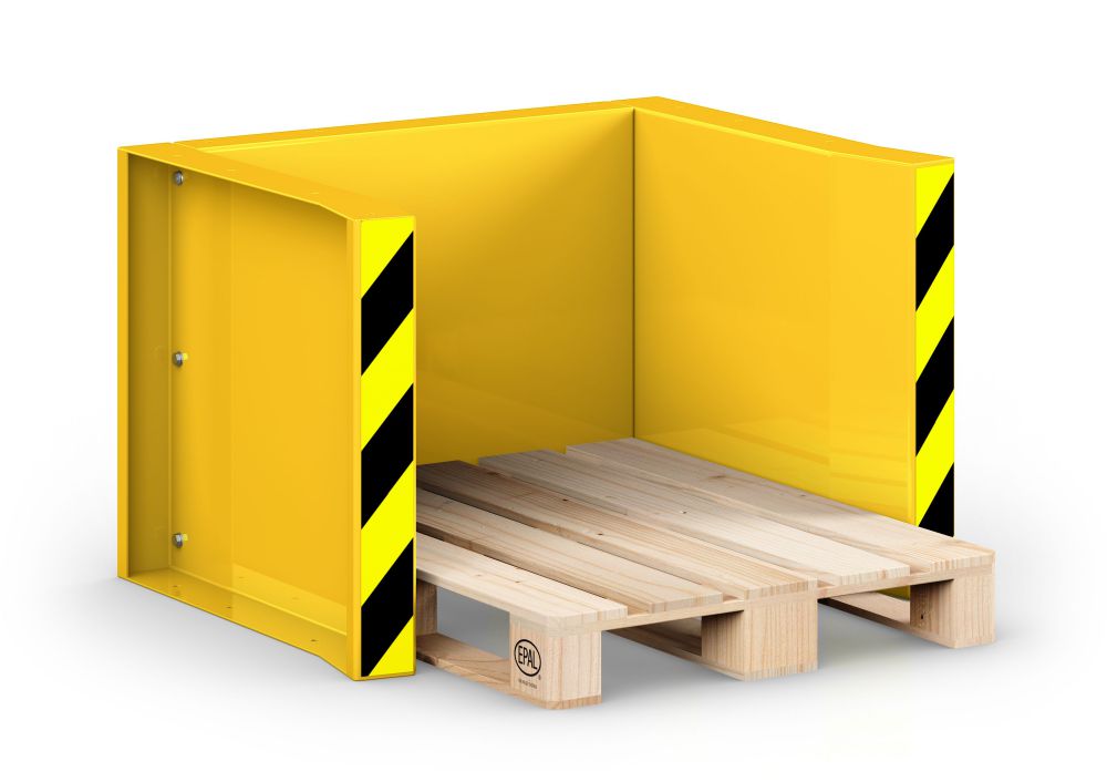 Produktbild RR Paletten Stapel Station Typ RPS-05 RAL 1023