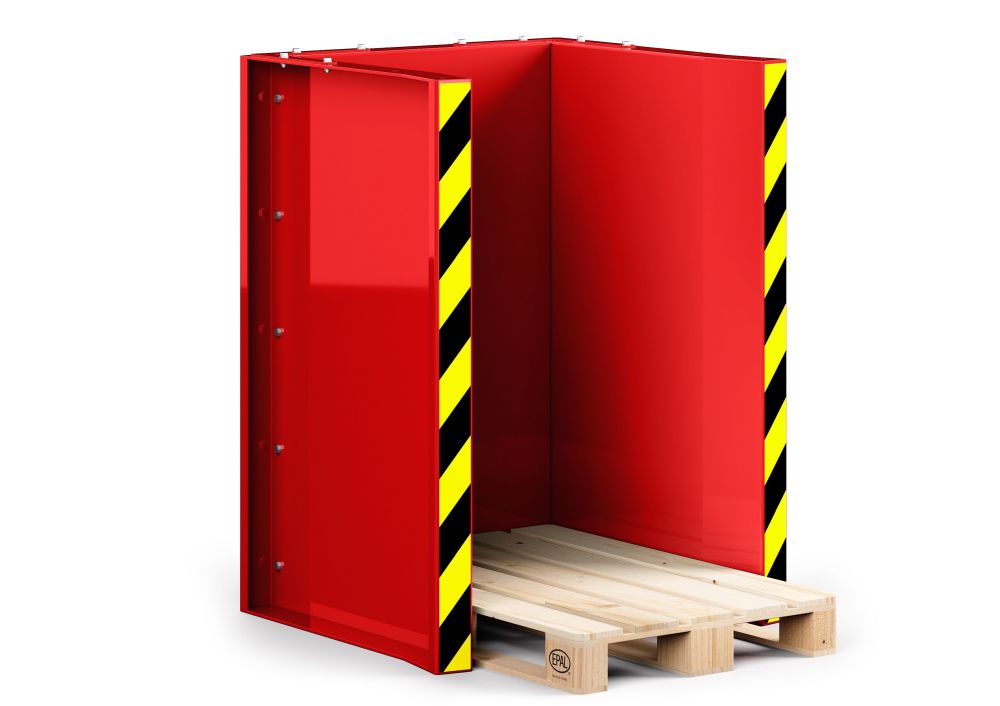 Produktbild RR Paletten Stapel Station Typ RPS-10 RAL 3000