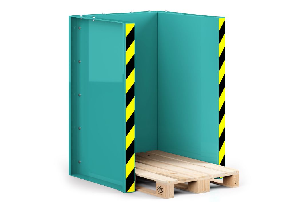 Produktbild RR Paletten Stapel Station Typ RPS-10 RAL 5018