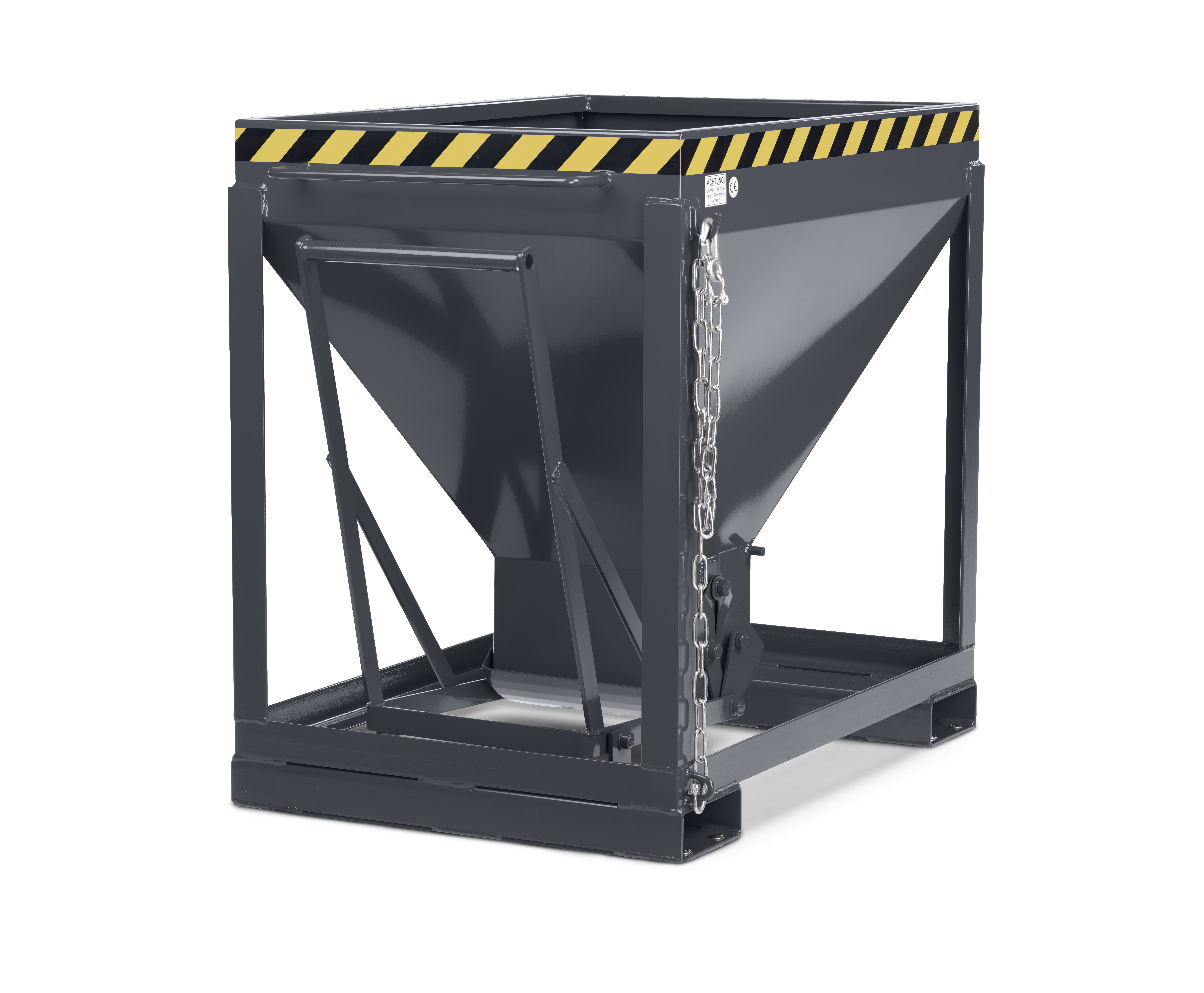 Produktbild RR Silobehälter Typ RSLF für Gabelstapler 1210 x 780 x 1240 mm anthrazit