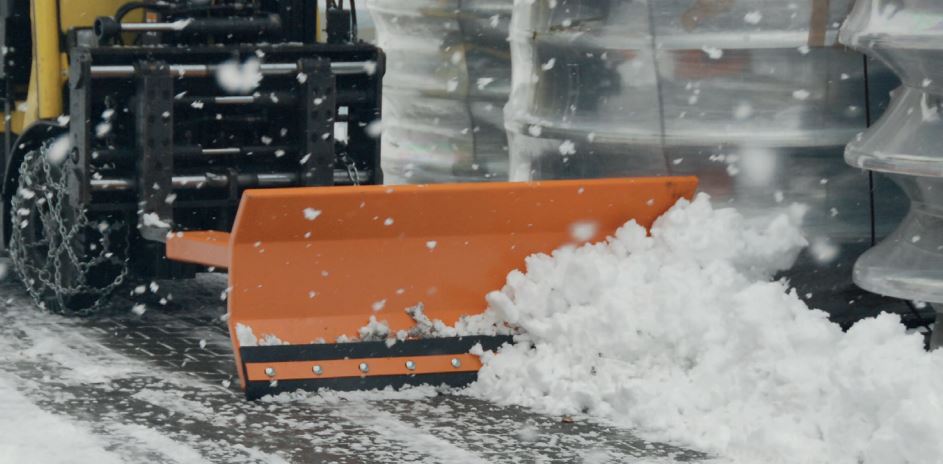 Produktbild Bauer Schneeschieber SCH-L 1800 mit Gummischürfleiste Schildbreite 1500mm orange bild 2