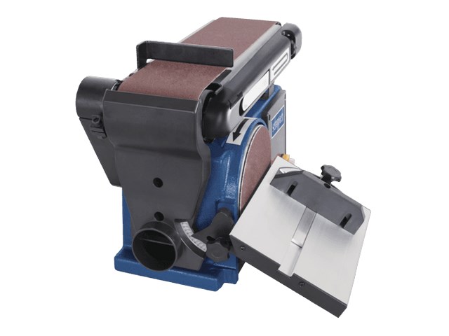 Produktbild Scheppach Band- und Tellerschleifer BTS900 mit 3x Schleifpapier und 3x Schleifbänder bild 3