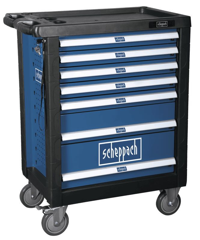 Produktbild Scheppach Maschinen Werkstattwagen TW1000 inclusive Werkzeug 263 Teile