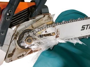 Schnittschutz Beispiel Stihl
