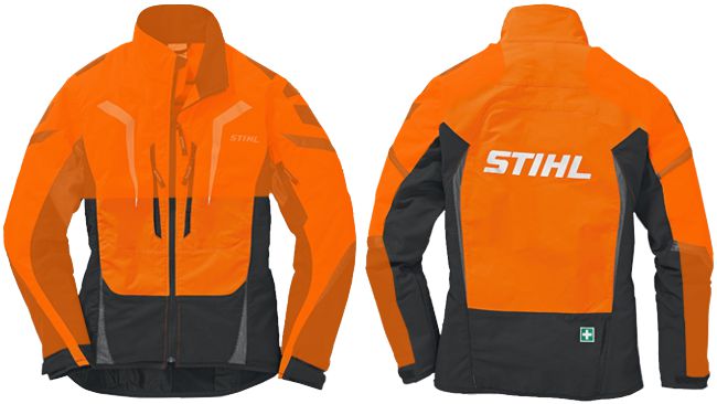 Schnittschutzjacke Design A