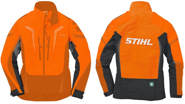 Schnittschutzjacke Design B