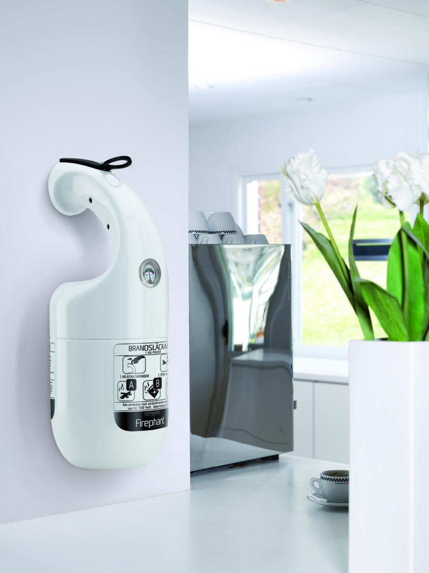 Produktbild Firephant Housegard Design Feuerlöscher Pulverfeuerlöscher 1 kg bild 3