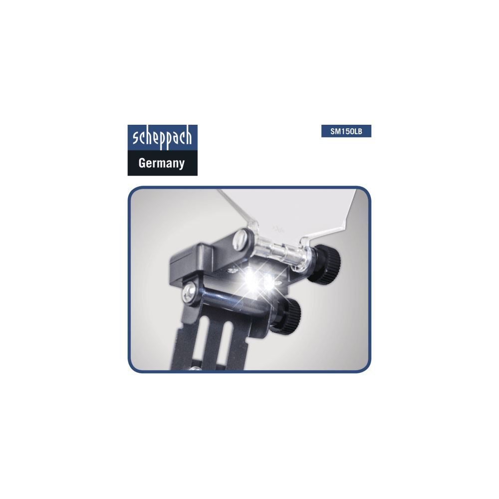 Produktbild SCHEPPACH Doppelschleifer SM150LB mit Bürste bild 4