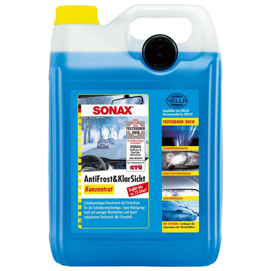 Produktbild Sonax Antifrost und Klarsicht Konzentrat Kanister 5 Liter mit Ausgießer