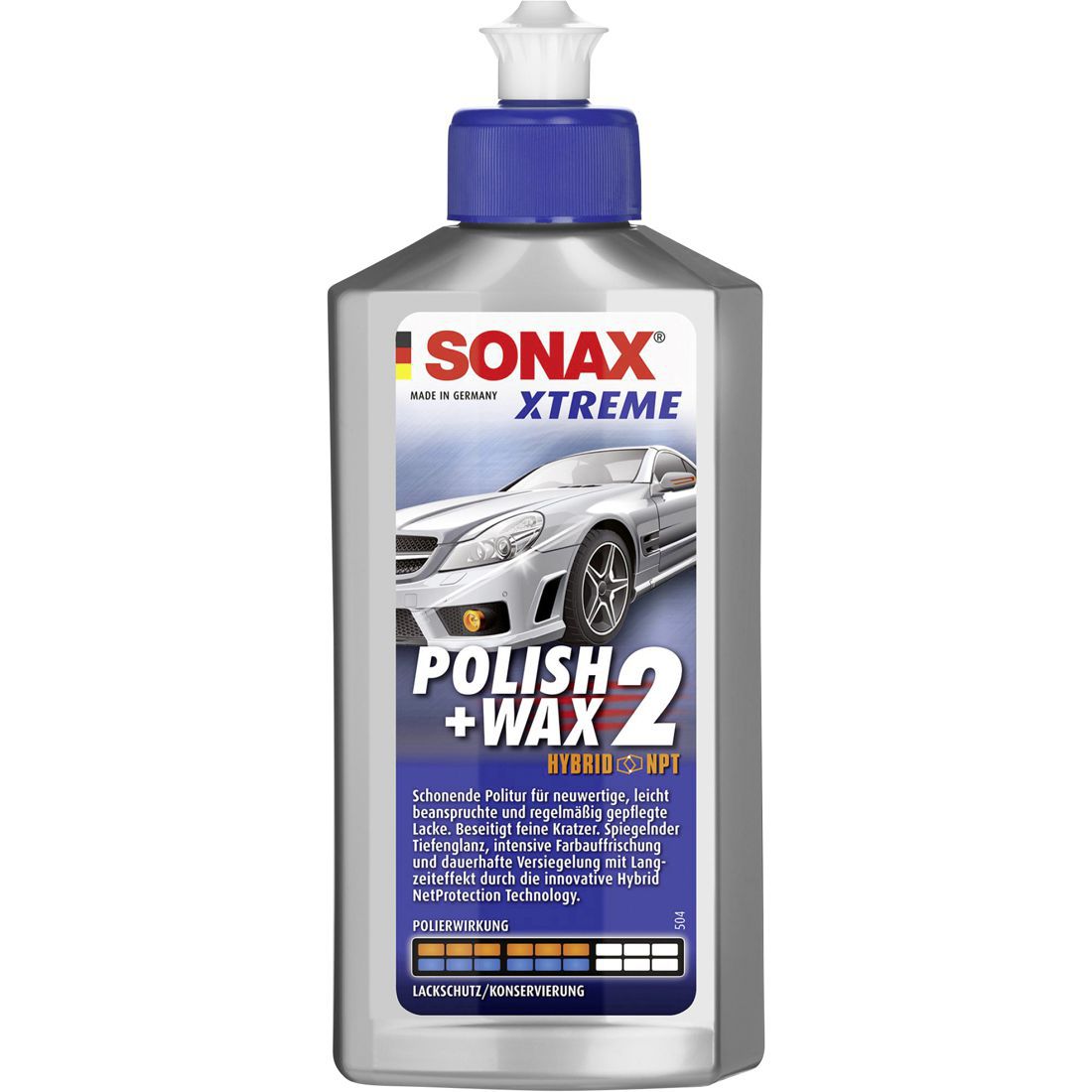 Produktbild Sonax Politur Xtreme Polish and Wax 2 Hybrid NPT Flasche mit 250 ml
