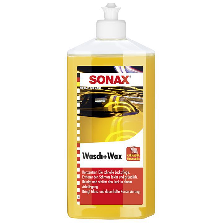 Produktbild Sonax Reinigungsmittel Wash und Wax Flasche mit 500 ml
