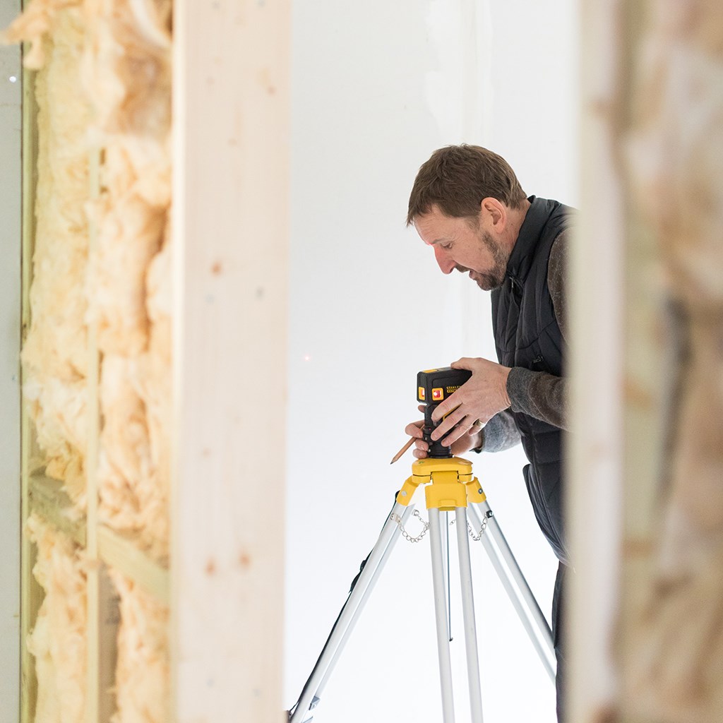 Produktbild Stanley FatMax 5-Punktlaser rot - Anwendung bild 11