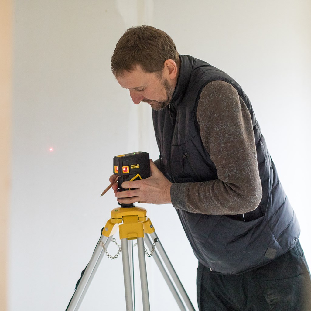 Produktbild Stanley FatMax 5-Punktlaser rot - Anwendung bild 12