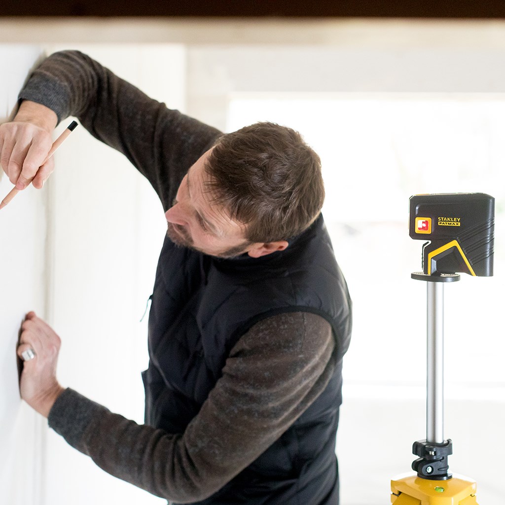 Produktbild Stanley FatMax 5-Punktlaser rot - Anwendung bild 6