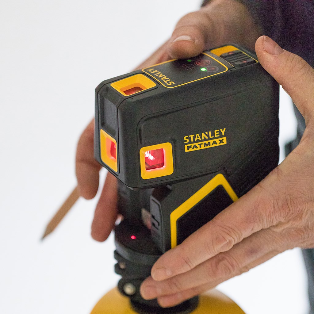 Produktbild Stanley FatMax 5-Punktlaser rot - Anwendung bild 9