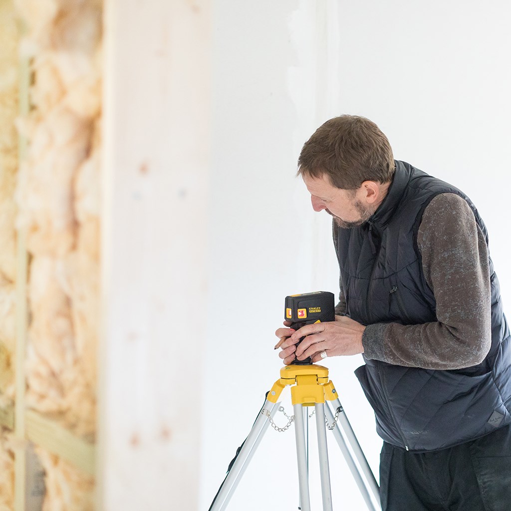 Produktbild Stanley FatMax 5-Punktlaser rot - Anwendung bild 10