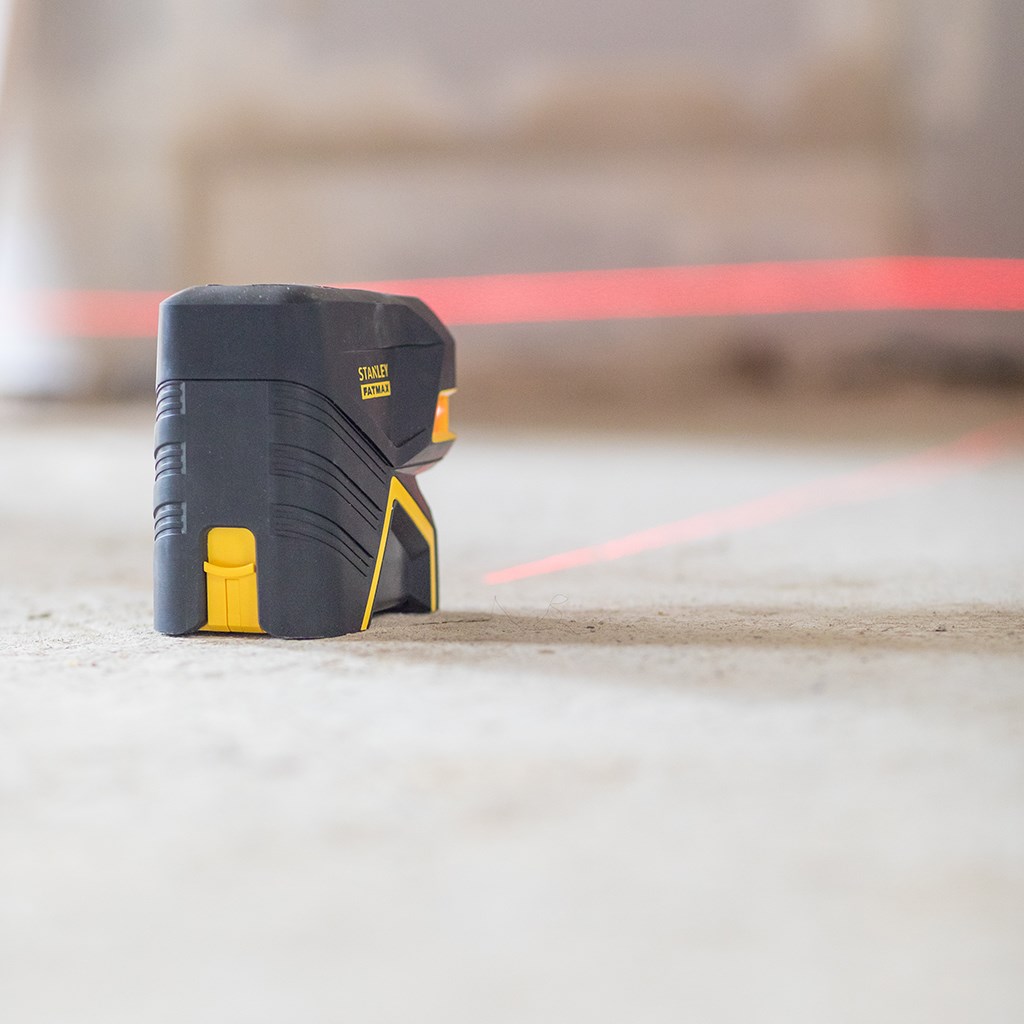 Produktbild Stanley FatMax Kreuzlinien- und 5-Punktlaser rot - Anwendung bild 11