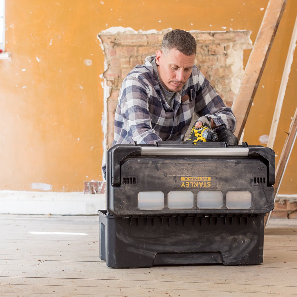 Produktbild Stanley Werkzeugbox Werkzeugkoffer PRO Cantilever 20" - Anwendung bild 6