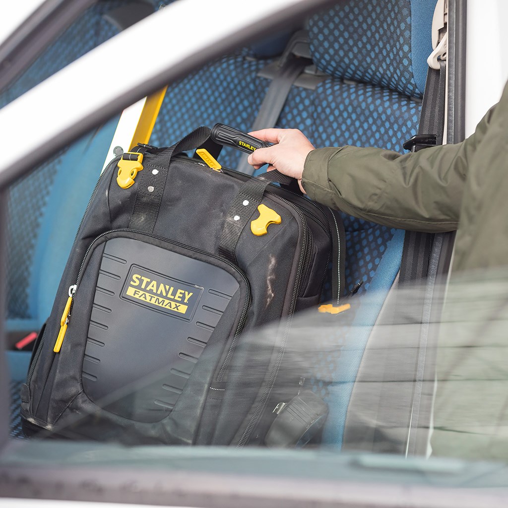 Produktbild Stanley Fatmax Quick Access Rucksack - Anwendung bild 9