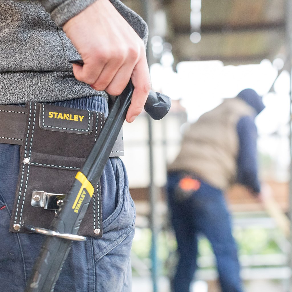 Produktbild Stanley Hammerhalter Leder - Anwendung bild 8