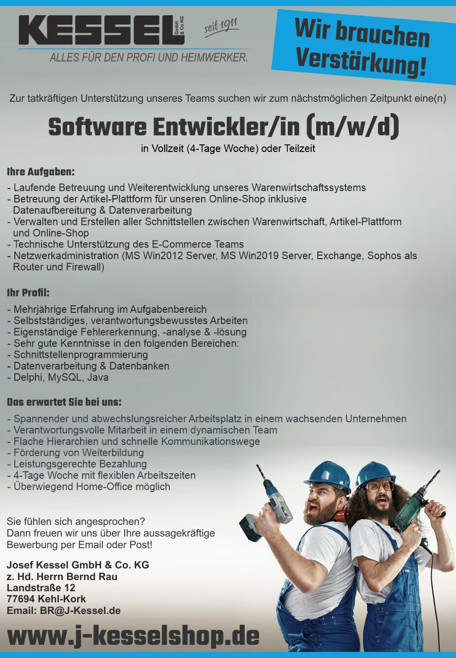 Software Entwickler