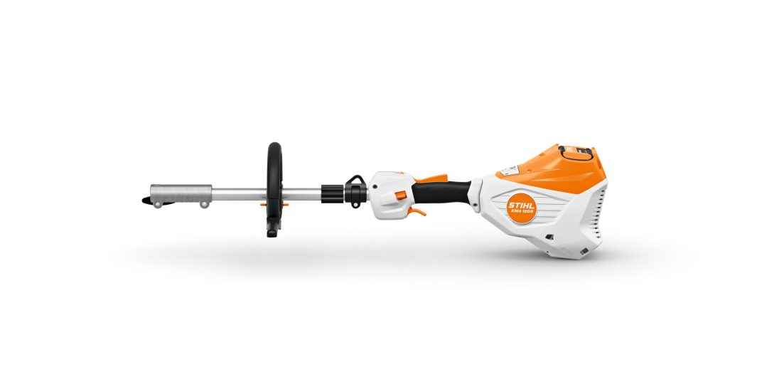 Produktbild STIHL Akku Kombimotor KMA 120 R ohne Akku und Ladegerät seitenansicht bild 2