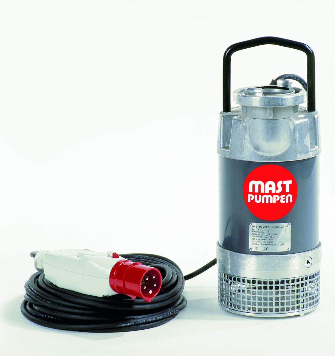 Produktbild Mast Tauchpumpe T 8 Schmutzwasser 400 Volt