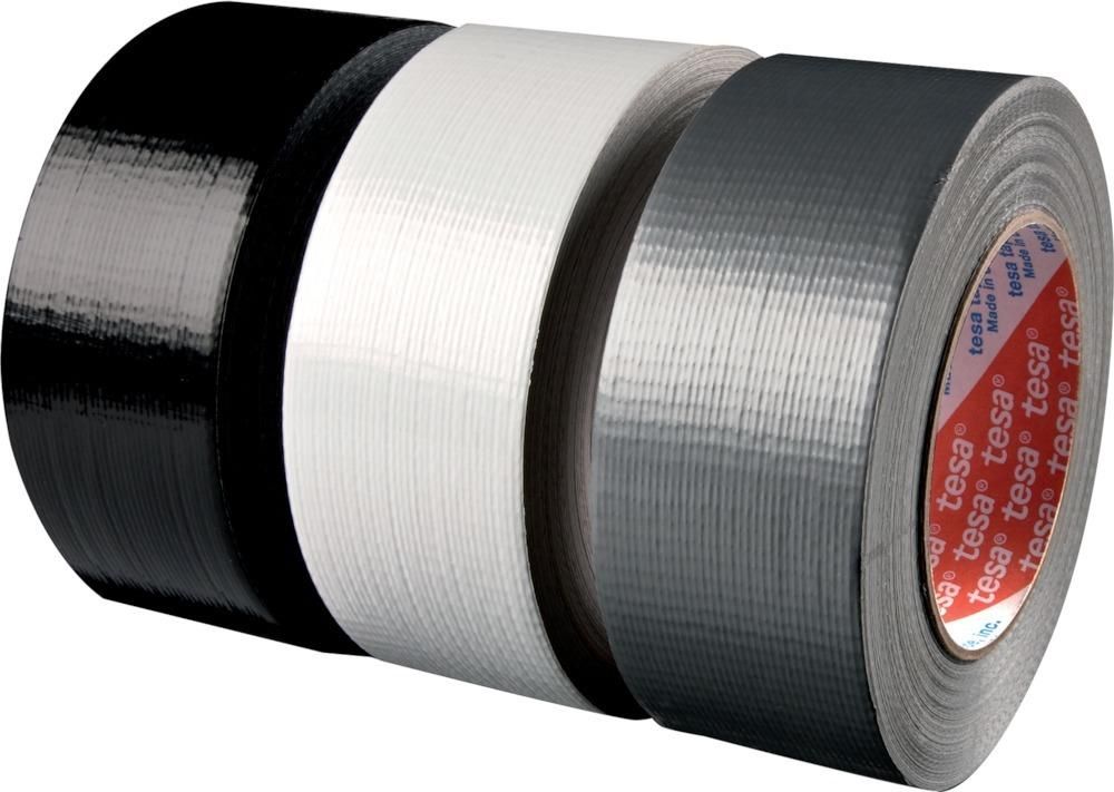 Produktbild Tesa  Gewebeband duct tape 4613 weiß 48 mm Rolle mit 50 Meter