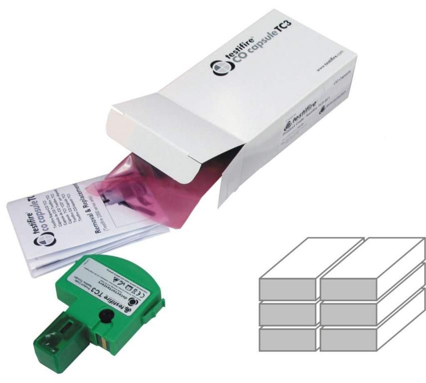 Produktbild Testifire CO Kartusche TC3-003