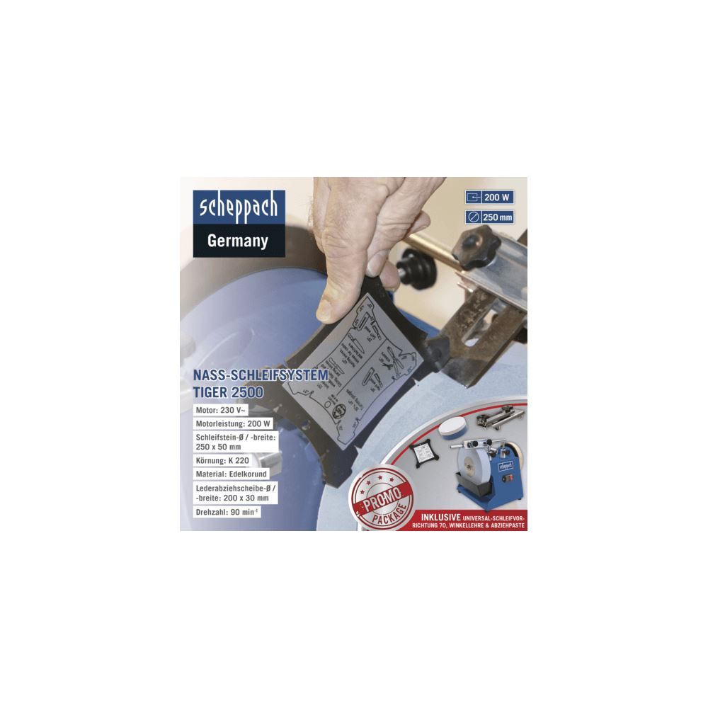 Produktbild SCHEPPACH Nassschleifsystem TIGER 2500 230V 50Hz bild 7