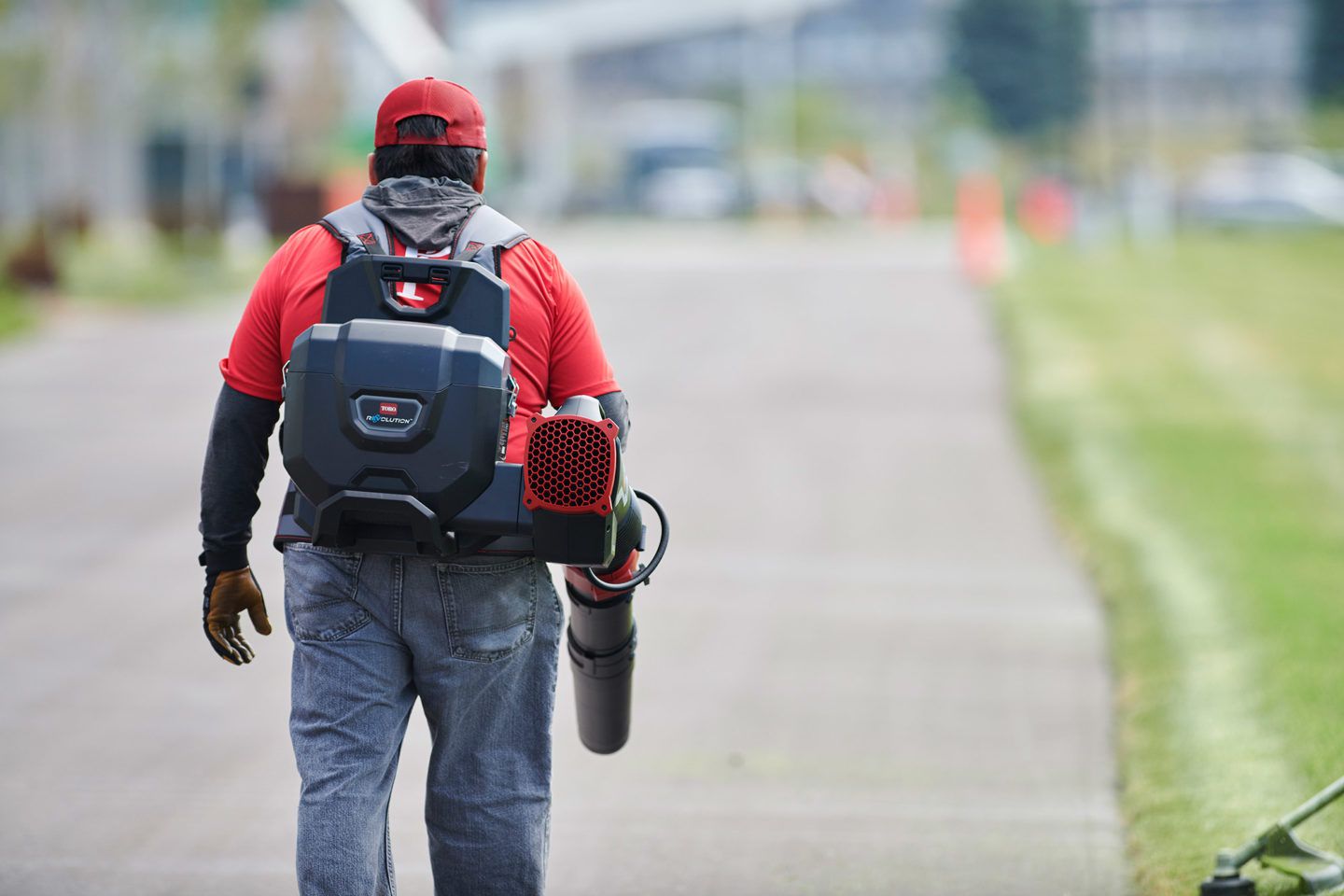Produktbild Toro Akku Laubbläser Max Revolution inkl. Rückentragesystem - Beispiel bild 5