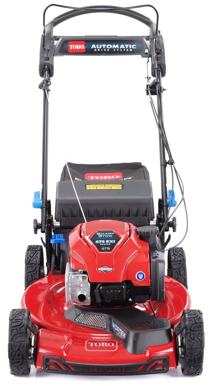 Produktbild Toro Benzin Rasenmäher mit Recycler + Allrad Antrieb Schnittbreite 55cm - Front bild 2