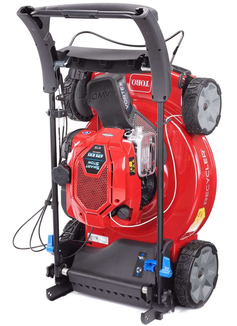Produktbild Toro Benzin Rasenmäher mit Recycler + Allrad Antrieb Schnittbreite 55cm - SmartStow bild 3