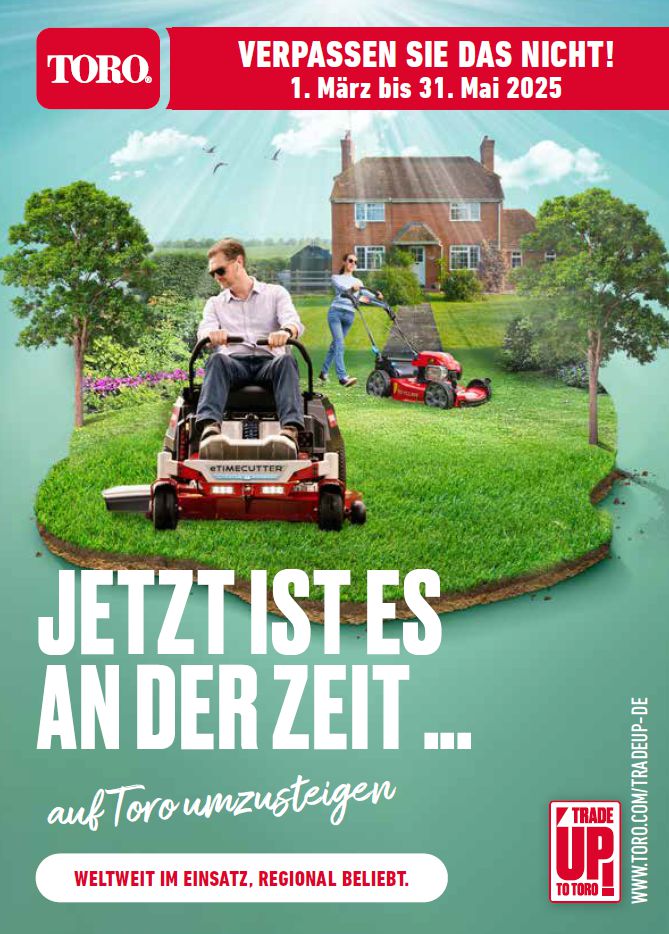 Trade-up-to-Toro Aktion 2025