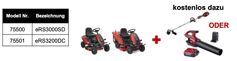 Trade-up-to-Toro Modelle 75500,75501
