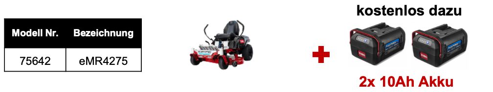 Trade-up-to-Toro Modell 75642